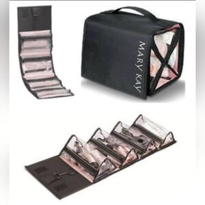 Never Used Mary Kay Black and Pink Hanging Makeup Organizer